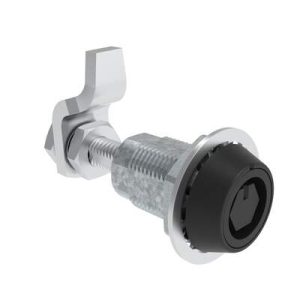 VISE ACTION® Compression Latch, Large Size, Bellcore 216, Zinc Alloy, Powder Coated, Black - Image 1