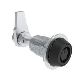 VISE ACTION® Compression Latch, Large Size, Bellcore 216, Zinc Alloy, Powder Coated, Black - Image 1