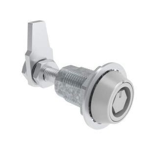 VISE ACTION® Compression Latch, Large Size, Bellcore 216, Zinc Alloy, Powder Coated, Silver - Image 1