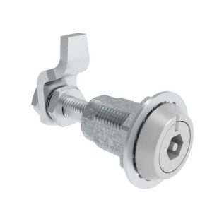 VISE ACTION® Compression Latch, Large Size, Bellcore Electronics, Zinc Alloy, Powder Coated, Silver - Image 1