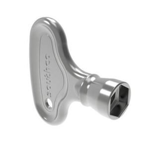 Key, Belcore 216, Zinc Alloy, Nickel Plated - Image 1