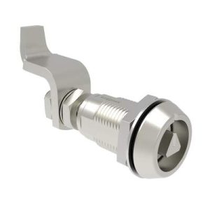 VISE ACTION® Compression Latch, Large Size, 8 mm Triangle, Stainless Steel, Electropolished