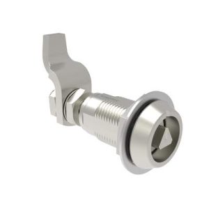 VISE ACTION® Compression Latch, Large Size, 8 mm Triangle, Stainless Steel, Electropolished Bright