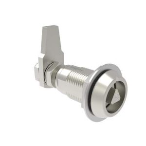 VISE ACTION® Compression Latch, Large Size, 8 mm Triangle, Stainless Steel, Electropolished Bright - Image 1