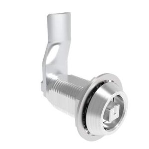 VISE ACTION® Compression Latch, Large Size, Railway Standard, Aluminum Alloy, Powder Coated, Clear, 32 mm (1.26 in) Grip - Image 1