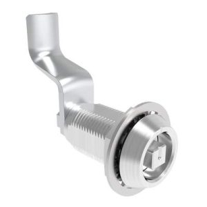 VISE ACTION® Compression Latch, Large Size, Railway Standard, Aluminum Alloy, Powder Coated, Clear, 52 mm (2.05 in) Grip - Image 1