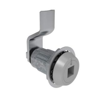 Vise Action® Compression Latch, Large Size, 8 mm Square Recess, Zinc Alloy, Powder Coat, Silver, 19 mm (0.75 in) Grip