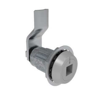 Vise Action® Compression Latch, Large Size, 8 mm Square Recess, Zinc Alloy, Powder Coat, Silver, 21 mm (0.83 in) Grip