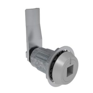 Vise Action® Compression Latch, Large Size, 8 mm Square Recess, Zinc Alloy, Powder Coat, Silver, 33 mm (1.3 in) Grip