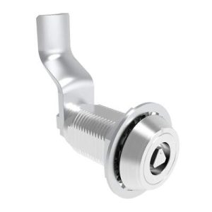 VISE ACTION® Compression Latch, Large Size, 7 mm Triangle, Aluminum Alloy, Powder Coated, Clear, 46 mm (1.81 in) Grip - Image 1