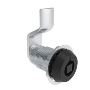 VISE ACTION® Compression Latch, Large Size, 7 mm Square, Zinc Alloy, Powder Coated, Black, 15 mm (0.59 in) Grip - Image 1