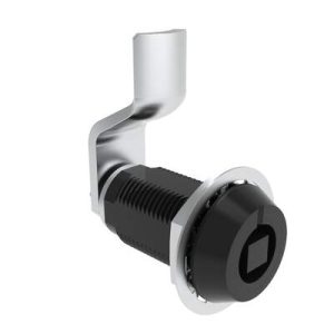 VISE ACTION® Compression Latch, Large Size, 7 mm Square, Aluminum Alloy, Hard Anodized, Black, 24 mm (0.94 in) Grip - Image 1