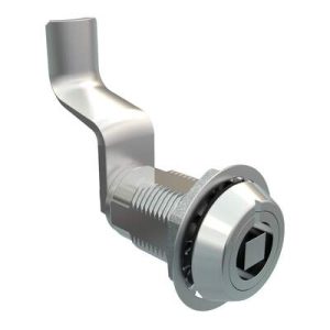 VISE ACTION® Compression Latch, Large Size, 7 mm Square, Zinc Alloy, Chrome Plated, Bright, 49 mm (1.93 in) Grip - Image 1