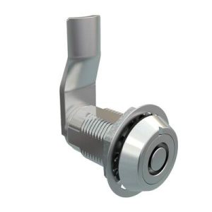 VISE ACTION® Compression Latch, Large Size, Southco® Tubular Key, Zinc Alloy, Chrome Plated, Bright, 29 mm (1.14 in) Grip