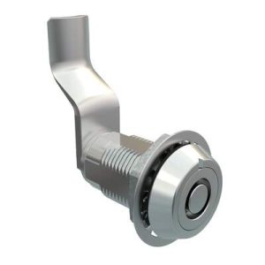 VISE ACTION® Compression Latch, Large Size, Southco® Tubular Key, Zinc Alloy, Chrome Plated, Bright, 43 mm (1.69 in) Grip