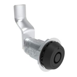 VISE ACTION® Compression Latch, Large Size, Southco® Tubular Key, Zinc Alloy, Powder Coated, Black, 45 mm (1.77 in) Grip