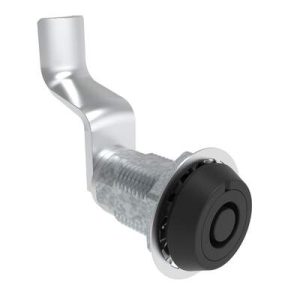 VISE ACTION® Compression Latch, Large Size, Southco® Tubular Key, Zinc Alloy, Powder Coated, Black, 47 mm (1.85 in) Grip