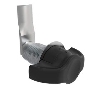 VISE ACTION® Compression Latch, Large Size, Wing, Zinc Alloy, Powder Coated, Black, 33 mm (1.3 in) Grip