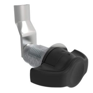 VISE ACTION® Compression Latch, Large Size, Wing, Zinc Alloy, Powder Coated, Black, 39 mm (1.54 in) Grip