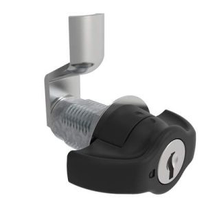 VISE ACTION® Compression Latch, Large Size, Wing, Zinc Alloy, Powder Coated, Black, 19 mm (0.75 in) Grip