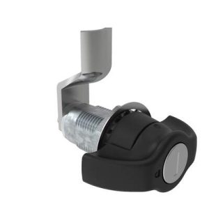 VISE ACTION® Compression Latch, Large Size, Wing, Zinc Alloy, Powder Coated, Black, 15 mm (0.59 in) Grip