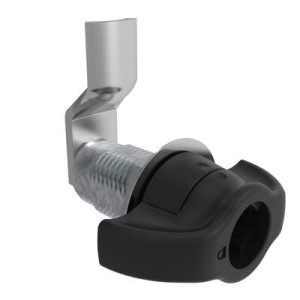 VISE ACTION® Compression Latch, Large Size, Wing, Zinc Alloy, Powder Coated, Black, 23 mm (0.91 in) Grip