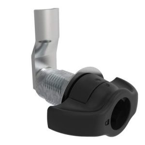 VISE ACTION® Compression Latch, Large Size, Wing, Zinc Alloy, Powder Coated, Black, 29 mm (1.14 in) Grip