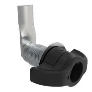 VISE ACTION® Compression Latch, Large Size, Wing, Zinc Alloy, Powder Coated, Black, 33 mm (1.3 in) Grip