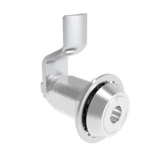 VISE ACTION® Compression Latch, Large Size, 8 mm Hex Recess, Aluminum Alloy, Powder Coated, Clear, 20 mm (0.79 in) Grip - Image 1