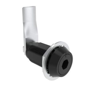 VISE ACTION® Compression Latch, Large Size, 8 mm Hex Recess, Aluminum Alloy, Hard Anodized, Black, 38 mm (1.5 in) Grip - Image 1