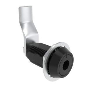 VISE ACTION® Compression Latch, Large Size, 8 mm Hex Recess, Aluminum Alloy, Hard Anodized, Black, 42 mm (1.65 in) Grip - Image 1