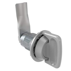 VISE ACTION® Compression Latch, Large Size, Knob Style, Zinc Alloy, Powder Coated, Silver, 33 mm (1.3 in) Grip - Image 1