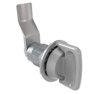 VISE ACTION® Compression Latch, Large Size, Knob Style, Zinc Alloy, Powder Coated, Silver, 37 mm (1.46 in) Grip - Image 1