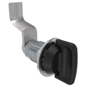 VISE ACTION® Compression Latch, Large Size, Knob Style, Zinc Alloy, Powder Coated, Black, 47 mm (1.85 in) Grip - Image 1