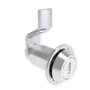 VISE ACTION® Compression Latch, Large Size, Slotted Recess, Aluminum Alloy, Powder Coated, Clear, 24 mm (0.94 in) Grip - Image 1