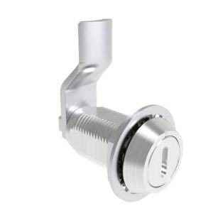 VISE ACTION® Compression Latch, Large Size, Slotted Recess, Aluminum Alloy, Powder Coated, Clear, 30 mm (1.18 in) Grip - Image 1