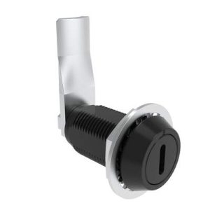 VISE ACTION® Compression Latch, Large Size, Slotted Recess, Aluminum Alloy, Hard Anodized, Black, 38 mm (1.5 in) Grip - Image 1