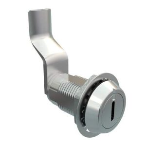 VISE ACTION® Compression Latch, Large Size, Slotted Recess, Zinc Alloy, Chrome Plated, Bright, 43 mm (1.69 in) Grip - Image 1