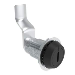 VISE ACTION® Compression Latch, Large Size, Slotted Recess, Zinc Alloy, Powder Coated, Black, 43 mm (1.69 in) Grip - Image 1