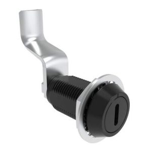 VISE ACTION® Compression Latch, Large Size, Slotted Recess, Aluminum Alloy, Hard Anodized, Black, 52 mm (2.05 in) Grip - Image 1