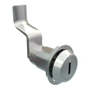VISE ACTION® Compression Latch, Large Size, Slotted Recess, Zinc Alloy, Chrome Plated, Bright, 49 mm (1.93 in) Grip - Image 1