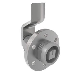 VISE ACTION® Compression Latch, Large Size, Railway Standard, Zinc Alloy, Powder Coated, Silver, 21 mm (0.83 in) Grip - Image 1