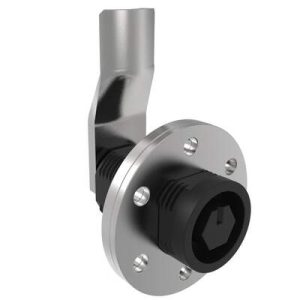 VISE ACTION® Compression Latch, Large Size, 10 mm Hex, Zinc Alloy, Powder Coated, Black, 31 mm (1.22 in) Grip - Image 1