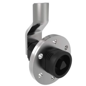 VISE ACTION® Compression Latch, Large Size, 7 mm Triangle, Zinc Alloy, Powder Coated, Black, 25 mm (0.98 in) Grip - Image 1