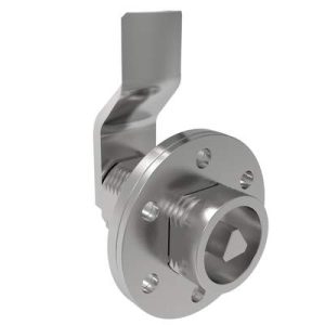 VISE ACTION® Compression Latch, Large Size, 7 mm Triangle, Zinc Alloy, Chrome Plated, Bright, 27 mm (1.06 in) Grip - Image 1