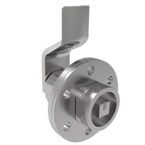 VISE ACTION® Compression Latch, Large Size, 7 mm Square, Zinc Alloy, Chrome Plated, Bright, 21 mm (0.83 in) Grip - Image 1