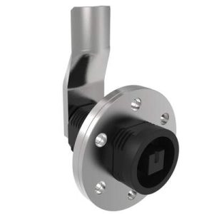 VISE ACTION® Compression Latch, Large Size, 7 mm Square, Zinc Alloy, Powder Coated, Black, 31 mm (1.22 in) Grip - Image 1