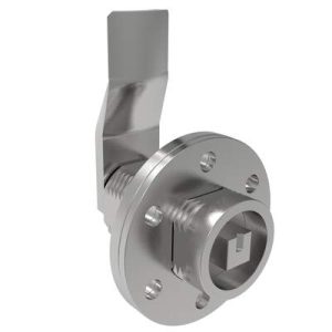 VISE ACTION® Compression Latch, Large Size, 7 mm Square, Zinc Alloy, Chrome Plated, Bright, 35 mm (1.38 in) Grip - Image 1