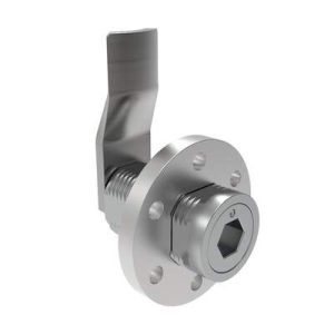 VISE ACTION® Compression Latch, Large Size, 8 mm Hex Recess, Zinc Alloy, Chrome Plated, Bright, 33 mm (1.3 in) Grip - Image 1