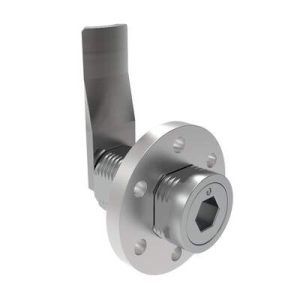VISE ACTION® Compression Latch, Large Size, 8 mm Hex Recess, Zinc Alloy, Chrome Plated, Bright, 37 mm (1.46 in) Grip - Image 1